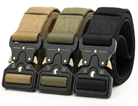 Tactical Metal Belt.  Length: 138 cmn