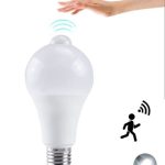 Led Intelligent Sensing Bulb Lamp 12W white