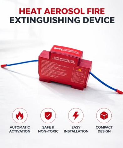 Heat Aerosol Fire Extinguishing Device